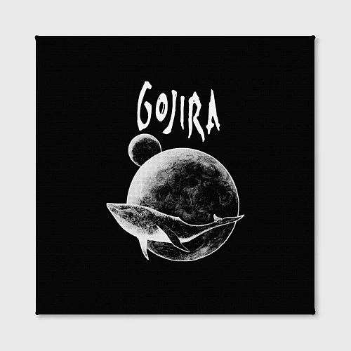Картина квадратная Gojira: Space / 3D-принт – фото 2