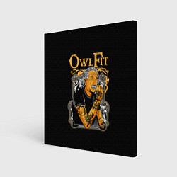 Картина квадратная Owl Fit