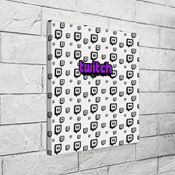Холст квадратный Twitch Online, цвет: 3D-принт — фото 2