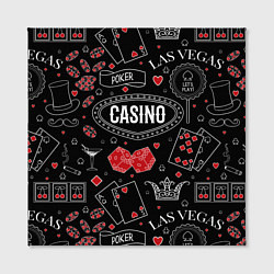 Холст квадратный Casino, цвет: 3D-принт — фото 2