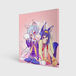 Холст квадратный No Game No Life, цвет: 3D-принт