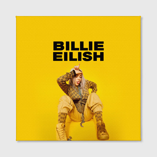 Картина квадратная Billie Eilish: Lovely / 3D-принт – фото 2