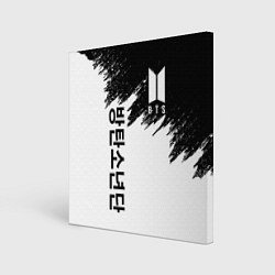 Картина квадратная BTS: White & Black