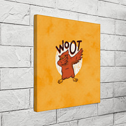 Холст квадратный Woot Dab, цвет: 3D-принт — фото 2