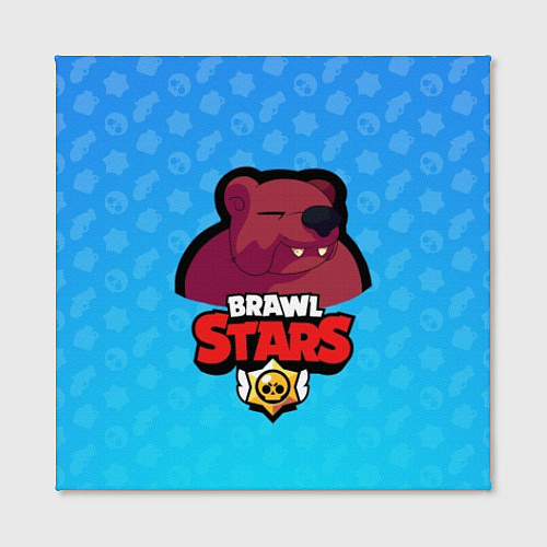 Картина квадратная Bear: Brawl Stars / 3D-принт – фото 2