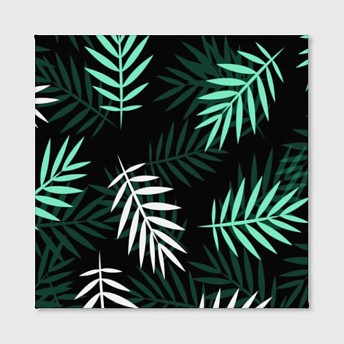 Картина квадратная Листья пальмы / 3D-принт – фото 2