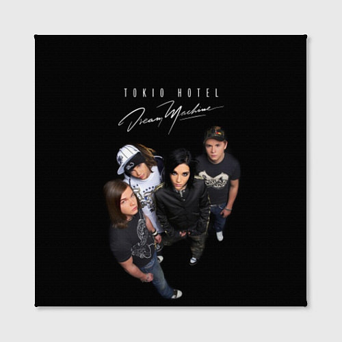 Картина квадратная Tokio Hotel pop-rock band / 3D-принт – фото 2