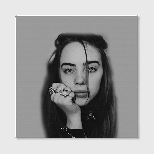 Картина квадратная BILLIE EILISH / 3D-принт – фото 2