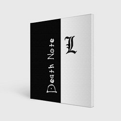 Холст квадратный Death Note 2, цвет: 3D-принт