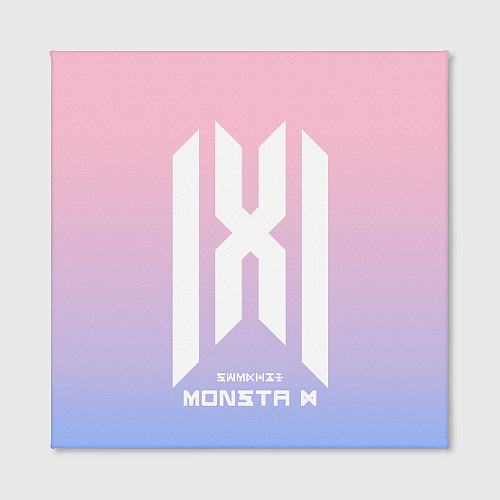 Картина квадратная Monsta X / 3D-принт – фото 2