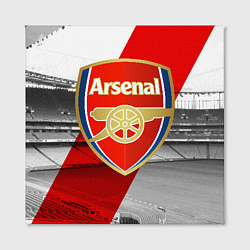 Холст квадратный Arsenal, цвет: 3D-принт — фото 2