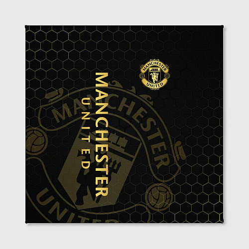 Картина квадратная Манчестер Юнайтед - team coat of arms / 3D-принт – фото 2