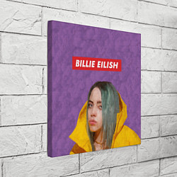 Холст квадратный Billie Eilish, цвет: 3D-принт — фото 2