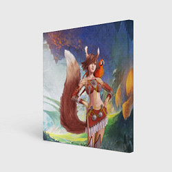 Холст квадратный Zoomorph PW, цвет: 3D-принт