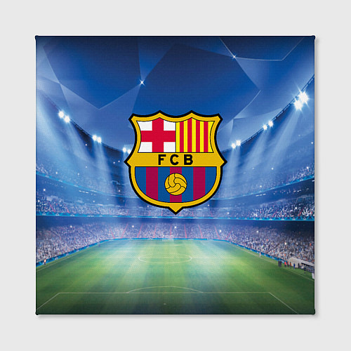 Картина квадратная FC Barcelona / 3D-принт – фото 2