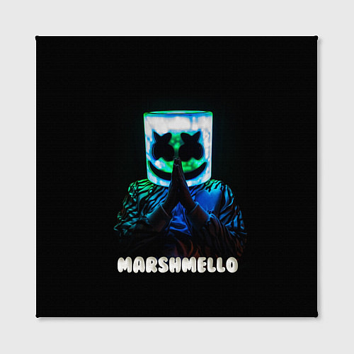 Картина квадратная Marshmello / 3D-принт – фото 2
