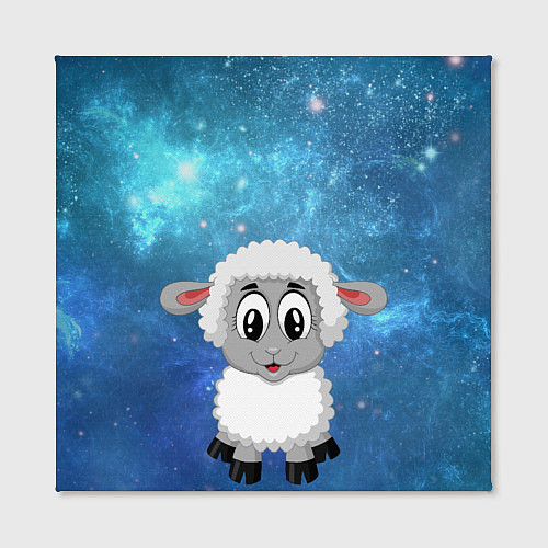 Картина квадратная Овечка / 3D-принт – фото 2
