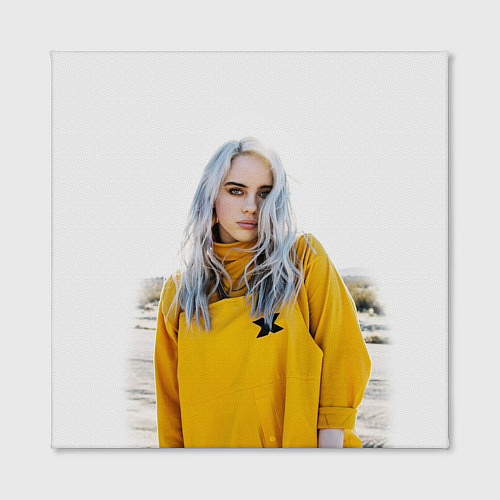 Картина квадратная BILLIE EILISH / 3D-принт – фото 2