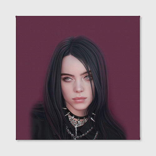 Картина квадратная BILLIE EILISH / 3D-принт – фото 2