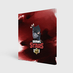 Картина квадратная BRAWL STARS CROW