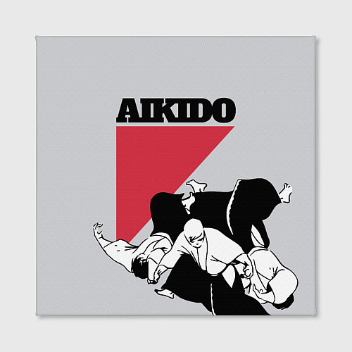Картина квадратная Aikido / 3D-принт – фото 2