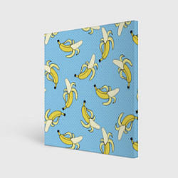 Холст квадратный Banana art, цвет: 3D-принт