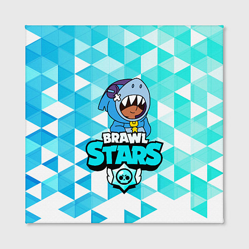 Картина квадратная BRAWL STARS LEON SHARK / 3D-принт – фото 2