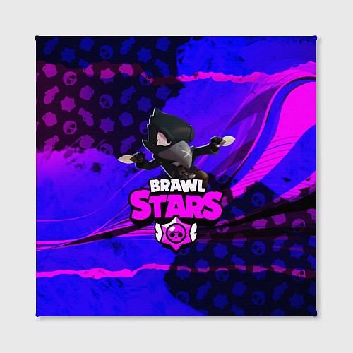 Картина квадратная BRAWL STARS CROW / 3D-принт – фото 2