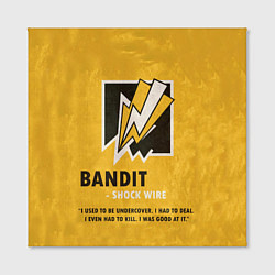 Холст квадратный Bandit R6s, цвет: 3D-принт — фото 2