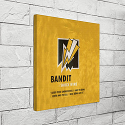 Холст квадратный Bandit R6s, цвет: 3D-принт — фото 2