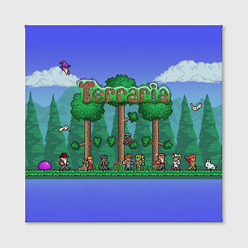 Картина квадратная Terraria / 3D-принт – фото 2