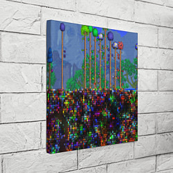 Холст квадратный TERRARIA, цвет: 3D-принт — фото 2