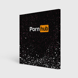 Холст квадратный PornHub, цвет: 3D-принт