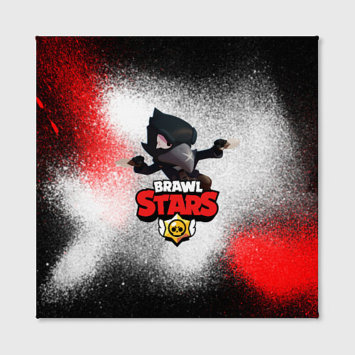 Картина квадратная BRAWL STARS CROW / 3D-принт – фото 2