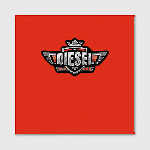 Картина квадратная Дизель / 3D-принт – фото 2