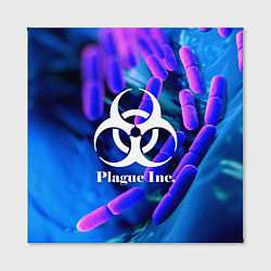 Холст квадратный PLAGUE INC, цвет: 3D-принт — фото 2