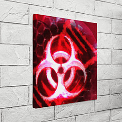 Холст квадратный Plague Inc LB Oko, цвет: 3D-принт — фото 2