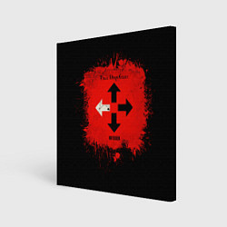 Холст квадратный Three days grace, цвет: 3D-принт