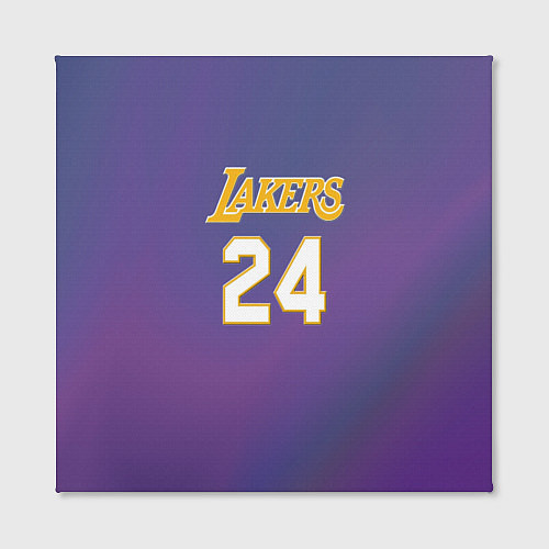 Картина квадратная Los Angeles Lakers Kobe Brya / 3D-принт – фото 2