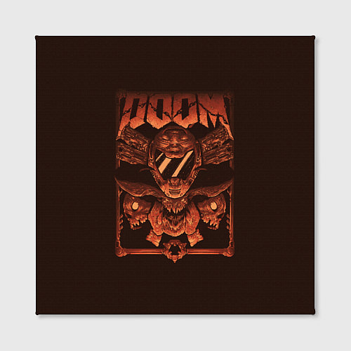 Картина квадратная Doom / 3D-принт – фото 2