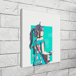 Холст квадратный Ibuki Mioda, цвет: 3D-принт — фото 2