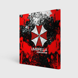 Холст квадратный UMBRELLA CORP, цвет: 3D-принт