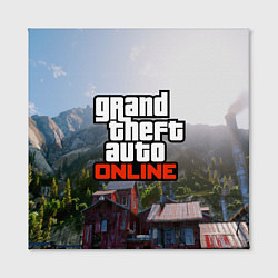 Холст квадратный GTA Online, цвет: 3D-принт — фото 2