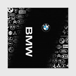 Холст квадратный BMW, цвет: 3D-принт — фото 2