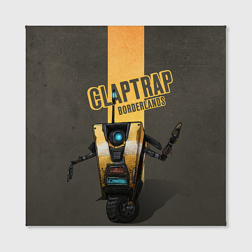 Картина квадратная Claptrap / 3D-принт – фото 2