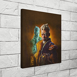 Холст квадратный Zane Flynt, цвет: 3D-принт — фото 2