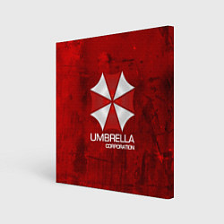 Холст квадратный UMBRELLA CORP, цвет: 3D-принт
