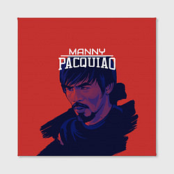 Холст квадратный Manny Pacquiao, цвет: 3D-принт — фото 2