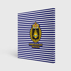 Холст квадратный Тихоокеанский флот ВМФ России, цвет: 3D-принт