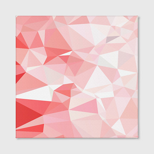 Картина квадратная Pink abstraction / 3D-принт – фото 2